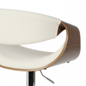 Banqueta Nicole Base em Disco Homenow Cor:creme - 6