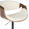 Banqueta Nicole Base em Disco Homenow Cor:creme - 5