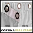 Ver imagem 5 de cortina quarto Janela 2,70 x 1,50 apartamento Celina branco