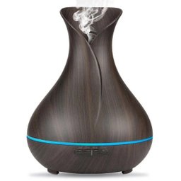 Umidificador Purificador Difusor Aroma Led Usb 400ml Vaso - 1