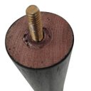 Ver imagem 3 de Kit de 12 Pés de Madeira Anti Refluxo Conjunto de Pés para Cama Box