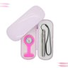 Kit Relogio Lapela + Lanterna + Estojo Estagio Enfermagem Rosa - 1