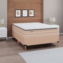 Ver mais imagens de Kit 7 Pé para Cama Box Casal Pés de Madeira 20cm Pé Palito Pés para Móveis Mel