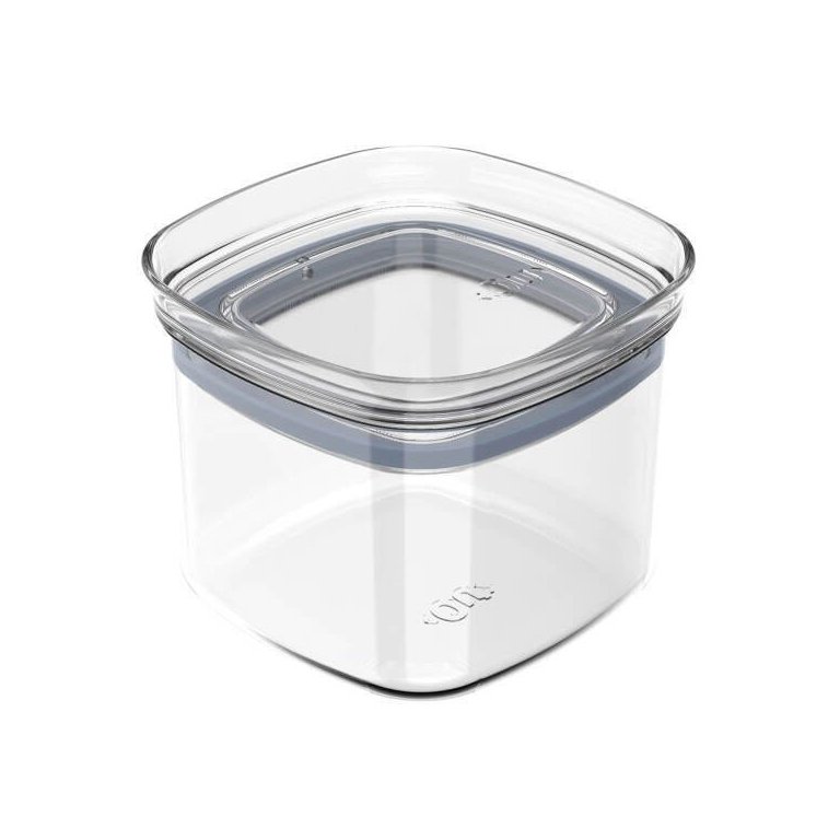 Pote Hermético 450ml Plástico Vedação Hermética Em Silicone Natural