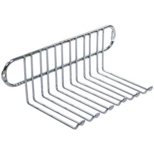 Porta Espetos Parede Churrasco Suporte Organizador Cromado