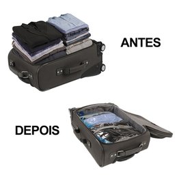 Saco À Vácuo Organizador 60x40 Vac Bag Ordene Ref.OR56600 - 6