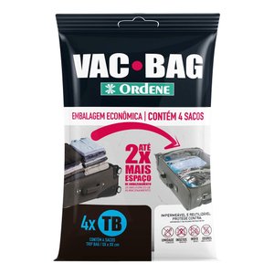 Saco À Vácuo Organizador 60x40 Vac Bag Ordene Ref.OR56600