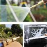 BOCAL DE MANGUEIRA MODELO NOVO 3 PEÇAS PISTOLA DE ALTA PRESSÃO AJUSTÁVEL PARA LIMPEZA JARDINAGEM - 7