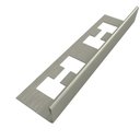 Ver imagem 1 de Perfil Soleira L Aço Inox 304 Escovado A12mm C90cm para Porcelanatos Espessura 9 e 10mm