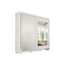 Ver imagem 4 de Guarda Roupa Casal 2 Portas de Correr (1 C/ Espelho) e 3 Gavetas Nicole Flex Cinamomo/cinamomo ou