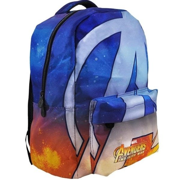 Mochila Costas Vingadores Avengers Brasão T2 Xeryus 8065