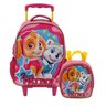 Kit Mochila Rodinha Lancheira Patrulha Canina Skye 16 - 1