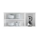 Ver imagem 4 de Armário Aéreo Cozinha Modulado Mirage New 3 Portas c/ Vidro Branco - Telasul