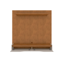 Ver imagem 1 de Home Suspenso Frisado Milão 1.80m para Tv 60" Marrom Off White - Casa D