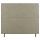 Ver imagem 4 de Cabeceira Cama Box Solteiro Cairo 90cm Corano Bege