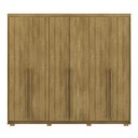 Ver imagem 6 de Guarda Roupa Casal 6 Portas 3 Gavetas Dubai Majestic - Nature