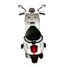 Mini Moto Eletrica Infantil Vespa 12v Branca BW222BR Importway - 2