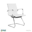 Ver imagem 6 de Kit 2 Cadeiras Office Manhattan Base Fixa Pu Várias Cores Braços Fixos - Fratini