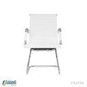 Ver imagem 3 de Kit 2 Cadeiras Office Manhattan Base Fixa Pu Várias Cores Braços Fixos - Fratini