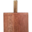 Ver imagem 6 de Kit 6 Pés de Madeira 20cm Pé para Cama Box Solteiro Pés para Móveis Pé Palito Mel