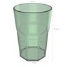 Copo De Suco 400ml Caneca Para Servir Copo De Água Verde Menta - 3