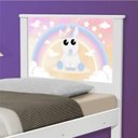 Ver imagem 4 de Cama Juvenil Menina Unicórnio 3 Opções - Rosa