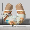 Ver imagem 4 de Almofada de Amamentação Travesseiro Safari Animais Bosque - Am350