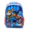 Kit Mochila Escolar Infantil Patrulha Canina e Estojo Duplo Académie Cinza - Xeryus - 1