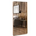 Ver imagem 2 de ESPELHO LUXO RETANGULAR RETRÔ CORPO INTEIRO 150X60CM BANHEIRO SALA QUARTO HALL MOLDURA BRONZE