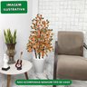 Ficus Outono Figueira Artificial Grande sem Vaso - 4
