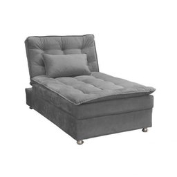 Conjunto Sofá Cama 2 lugares com Chaise Penélope Matrix - 4