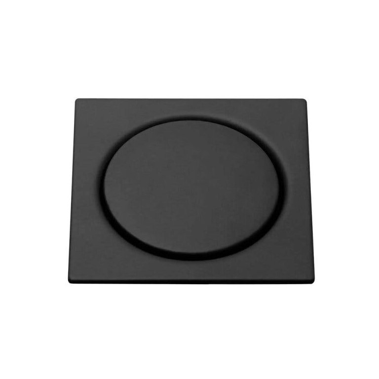 Grelha Inox Pressão Quadrada 10 x 10 cm Preto Matte Meber
