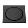 Grelha Inox Pressão Quadrada 10 x 10 cm Preto Matte Meber - 1