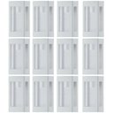 Ver imagem 1 de Conjunto 12 Luminárias Arandelas de Parede Branco Bivolt E27 Lente Transparente Prime Dital