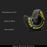 Kit 2 Poltronas Decorativas Pneu Wheel Seat P Zero Preto/Amarelo - Gran Belo Whell Seat - 3