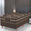 Ver imagem 2 de Kit 6 Pés para Cama Box de Solteiro 4 Fixos e 2 Rodízios Mel