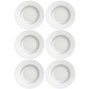 Ver imagem 1 de Kit 6 Pratos de Sobremesa Tramontina Maria Augusta em Porcelana 21cm Mesa Posta
