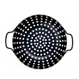 Grelha Redonda Perfurada Antiaderente Wok Legumes e Churrasco - 3