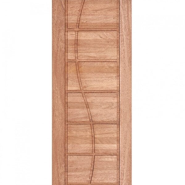 Kit Porta de Madeira Maciça Frise 213 x 95cm Madebal - 2