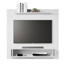 Painel Europa Tv 32 Polegadas Pequeno Quarto Suspenso Sala Rack Cor Branco - 2