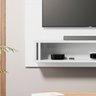 Painel Europa Tv 32 Polegadas Pequeno Quarto Suspenso Sala Rack Cor Branco - 3