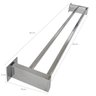 Suporte Para Toalha De Banho Porta Toalha Banheiro Inox 60cm Orquídea - 2