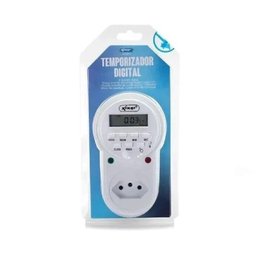 Timer Digital Bivolt - Liga/desliga Automático - 8 Eventos/dia - Tomada Br - 4