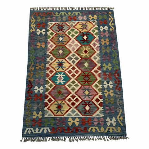 Tapete Kilim Afegão 1,79 x 1,26m