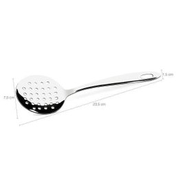 Escumadeira Para Fritura Pastel De Cozinha Brinox Espumadeira De Inox - 2