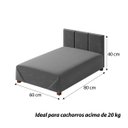 Ver imagem 7 de Cama para Pet cachorro e gato 80cm em suede