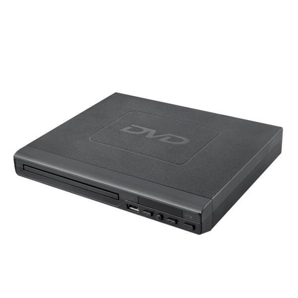 Dvd Player Multilaser Sp394 3 Em 1, com Saída HDMI Bivolt Preto