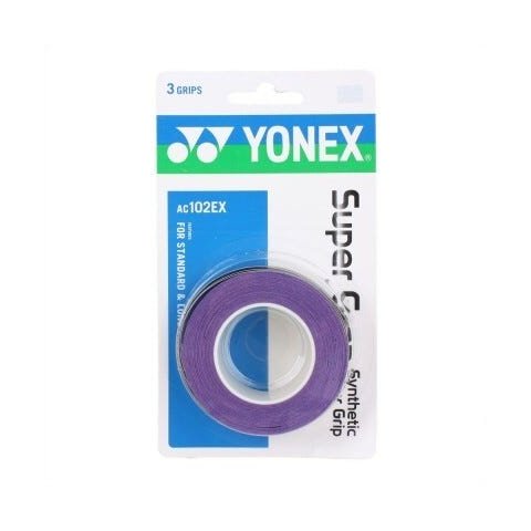 Overgrip Yonex Super Grap com 03 Unidades Roxo