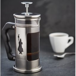 Cafeteira French Press Bialetti 350ml Aço Inox e Vidro - 3