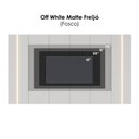 Ver imagem 5 de Painel Suspenso para Tv 75 Pol 240 Cm Maggiore com Led Off White Matte Clb